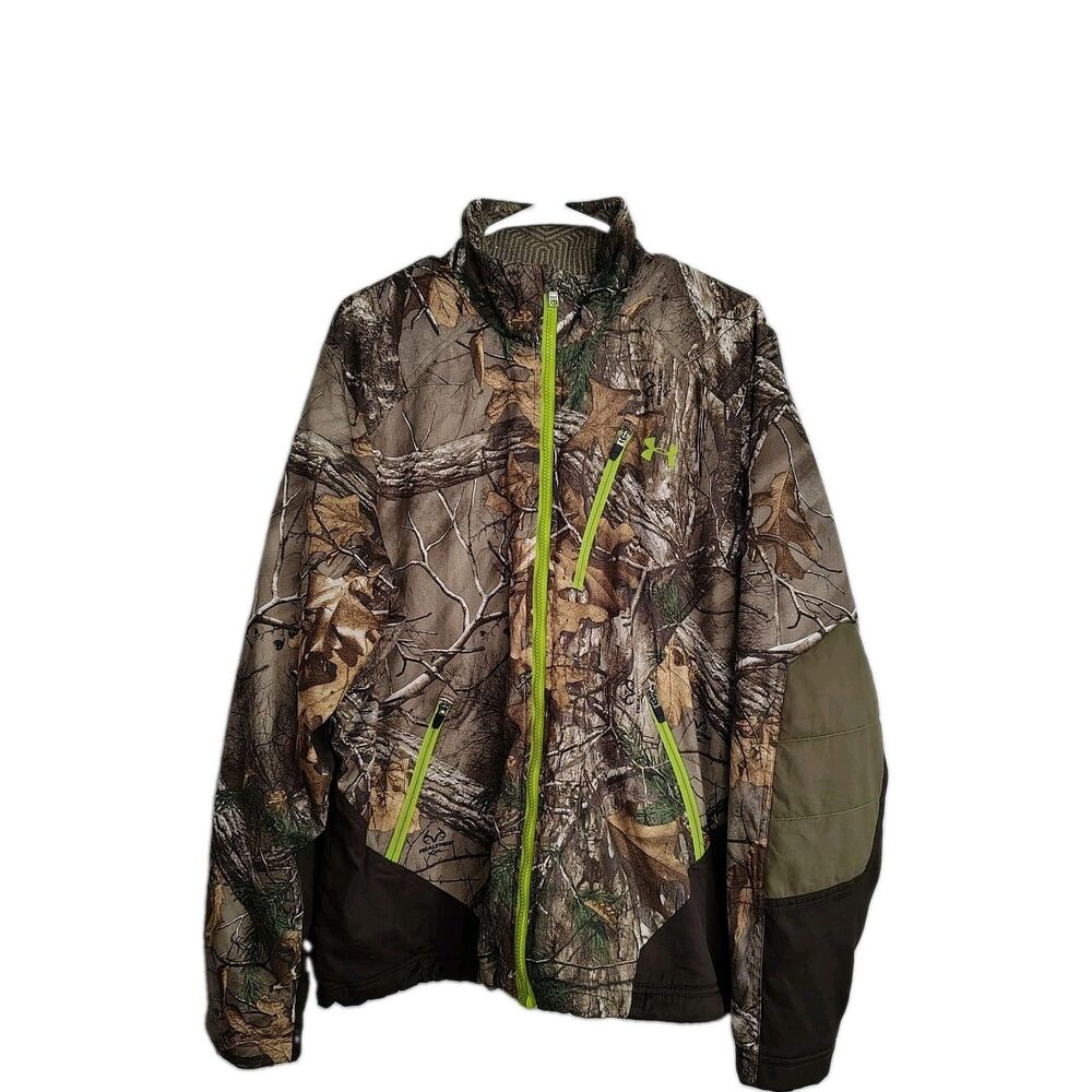 Under Armour Scent Control Coldgear Infrared Camo Rut Jacket Realtree Large